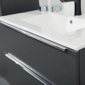 Mereo Mailo, koupelnová skříňka 121 cm, chrom madlo