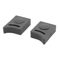 Mereo Dorazy na kouty Kora, Kora Lite, šedé - sada 2 ks (L, P)