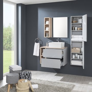 Mereo Koupelnová deska na skříňku 81 cm, Multidecor