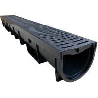 Žlab Light 100 H110 s plastovým roštem