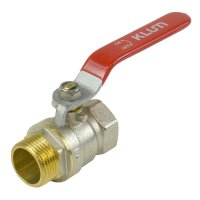 Klum Kohout kulový kovaný pákový, voda, MxF