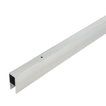 Mereo Nastavovací profil pro kouty a dveře Novea (zalamovací a pivotové) 30 - 40 mm, výška 2 m, chrom ALU