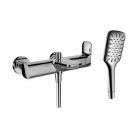 Laufen CityPlus vanová baterie se sprchovým setem, H3217570041361