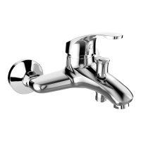 Mereo Vanová nástěnná baterie, Sonáta, bez příslušenství, chrom