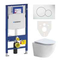 Getmi WC komplet do sádrokartonu s přislušenstvím