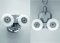 Mereo Kora sprchový set: čtvercový kout 90 cm, bíly ALU, sklo Grape, vanička, sifon