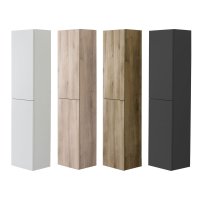 Mereo Aira, koupelnová skříňka 170 cm vysoká, levé otevírání