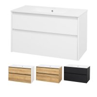 Mereo Opto, koupelnová skříňka s keramickým umyvadlem 101 cm