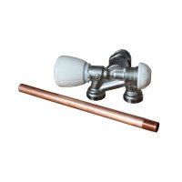 Giacominni termostatický ventil, rohový dvoucestný, R358BIX062