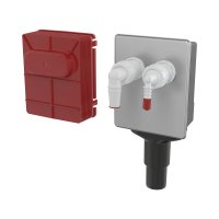 Alcaplast sifon pračkový podomítkový pro napojení dvou spotřebičů, APS6