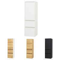 Mereo Opto, koupelnová skříňka vysoká 125 cm, pravé otevírání