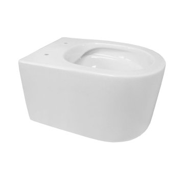 Mereo WC závěsné kapotované, RIMLESS, 495x360x370, keramické, bez sedátka