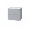 Mereo Aira, koupelnová skříňka s keramickym umyvadlem 61 cm, šedá