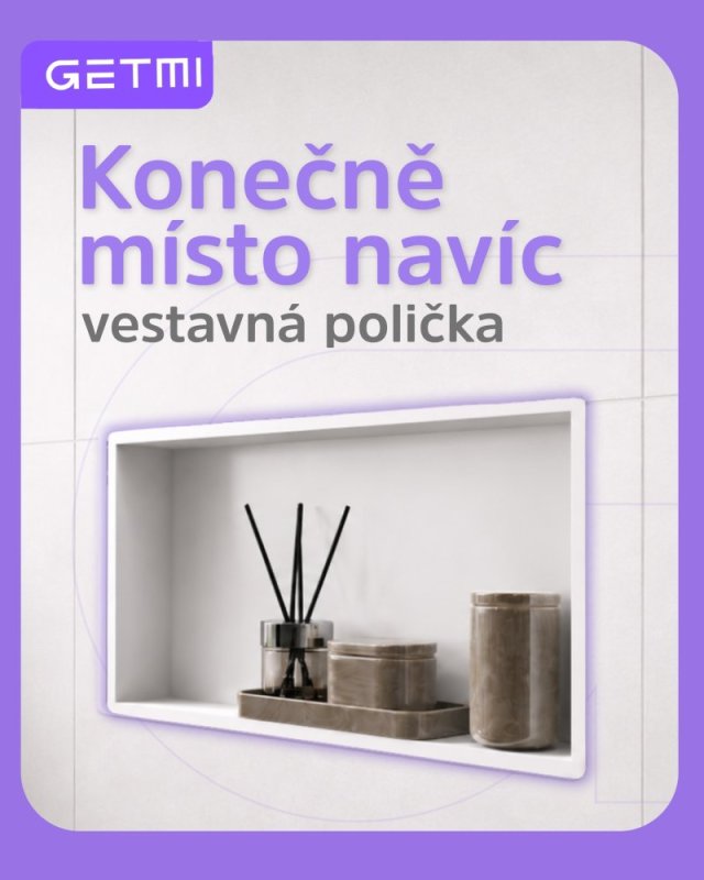Vestavná nika do koupelny: Malý detail, který udělá velký rozdíl