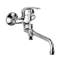 Mereo Nástěnná baterie do byt. jádra, Lila, s ramínkem pr. 18 mm - 330 mm, bez přísluš.