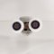 Mereo Sprchový box, čtvrtkruh, bez stříšky, s vaničkou SMC R550, satin ALU, sklo Point, zadní stěny bílé - Rozměr Š x H: 800 x 800 mm