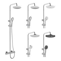 Mereo Termostatická baterie s talířovou kulatou sprchou