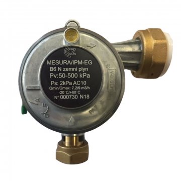 Mesura regulátor tlaku plynu B6N 5/4", rohový