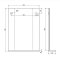 Beta zrcadlo 50x70x12cm