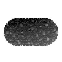 Protiskluzová podložka do koupelny 35x68 cm, šedá