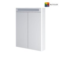 Mereo Siena, galerka 64 cm, zrcadlová skříňka, multicolor - RAL lesk/mat