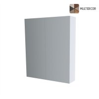 Mereo Koupelnová skříňka zrcadlová 60 cm, galerka, 2 x dvířka, Multidecor