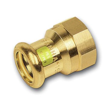 CU přechod 11270g, vnitřní, press plyn - Velikost: 18x1/2"