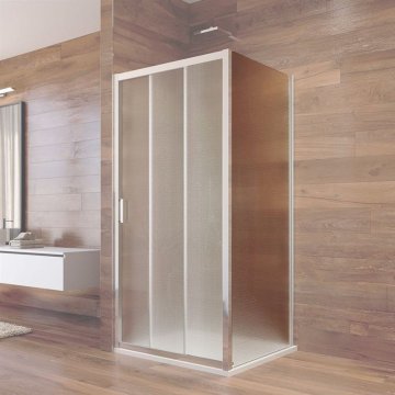 Mereo Lima pevný díl k lítacím, zalamovacím a trojdílným zasunovacím dveřím, 190 cm, sklo Point