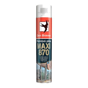 Den Braven montážní pěna MAXI, pistolová, 870 ml