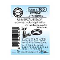 Sada "O" kroužky univerzální, č. 160