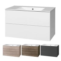 Mereo Aira, koupelnová skříňka s keramickým umyvadlem 101 cm