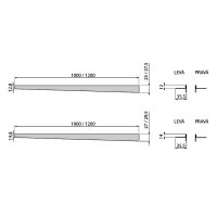Profil spádový, APZ901M/1200