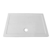 Sprchová vanička obdelníková, 100x80x4 cm, SMC