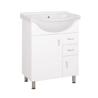 Keramia Pro skříňka včetně umyvadla 60 cm, bílá, PRO60DV