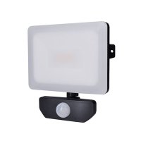 LED reflektor Quick se sensorem, 20W, 1700lm, 4000K, IP44, černý