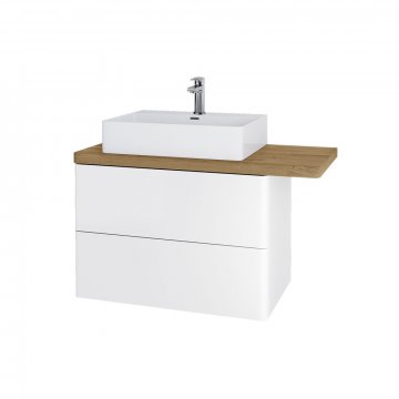 Mereo Siena, koupelnová skříňka s keramickym umyvadlem 101 cm, pro 2 baterie