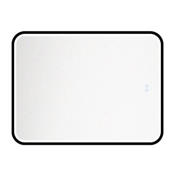 Mereo Zrcadlo hranaté 60x80 cm, LED osvětlení a odmlžování