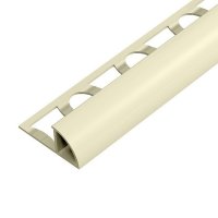 Ukončovací lišta PVC, jasmín, 10 mm, 250 cm