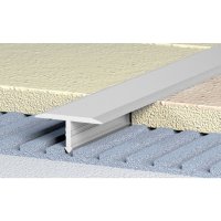 Dělící lišta T elexovaný hliník, 14 mm, 250 cm