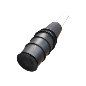 Cox komínek koaxiální přes stěnu DN 60/100, černý