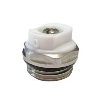 Klum Zátka odvzdušňovací s "O" kroužkem, kov/plast, 1/2"