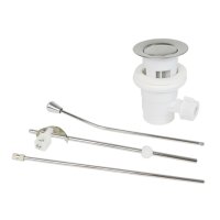 Mereo Výpusť umyvadlová pro baterie, plastová