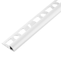 Ukončovací lišta PVC, bílá, 250 cm