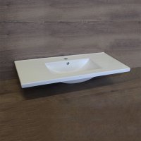 Mereo Nábytkové umyvadlo 101x46,5x17,5 cm, keramické, bílé