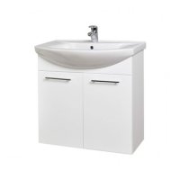 Zenon skříňka včetně umyvadla 75 cm, bílá, KZ75.1.1Z