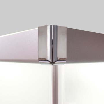 Getmi sprchový box 90x90 cm, čtverec, SMC vanička, sifon, 2x silikon, Ravak cleaner