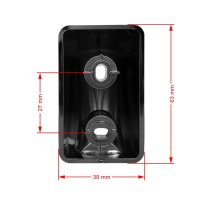 Mereo Držák sprchy, plast/chrom