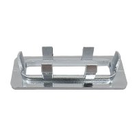 Mereo Krytka přepadu obdelníková, chrom