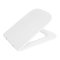 Mereo WC set - Rimless WC hranaté, modul pro sádrokarton, chrom hranaté tlačítko lesklé