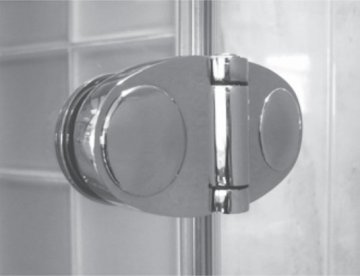 Mereo Sprchový kout, Fantasy, čtvrtkruh, 90 cm, R550, chrom ALU, sklo Čiré - zboží bylo vystaveno